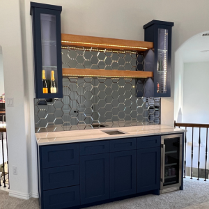 Custom cabinet project in Frisco Texas