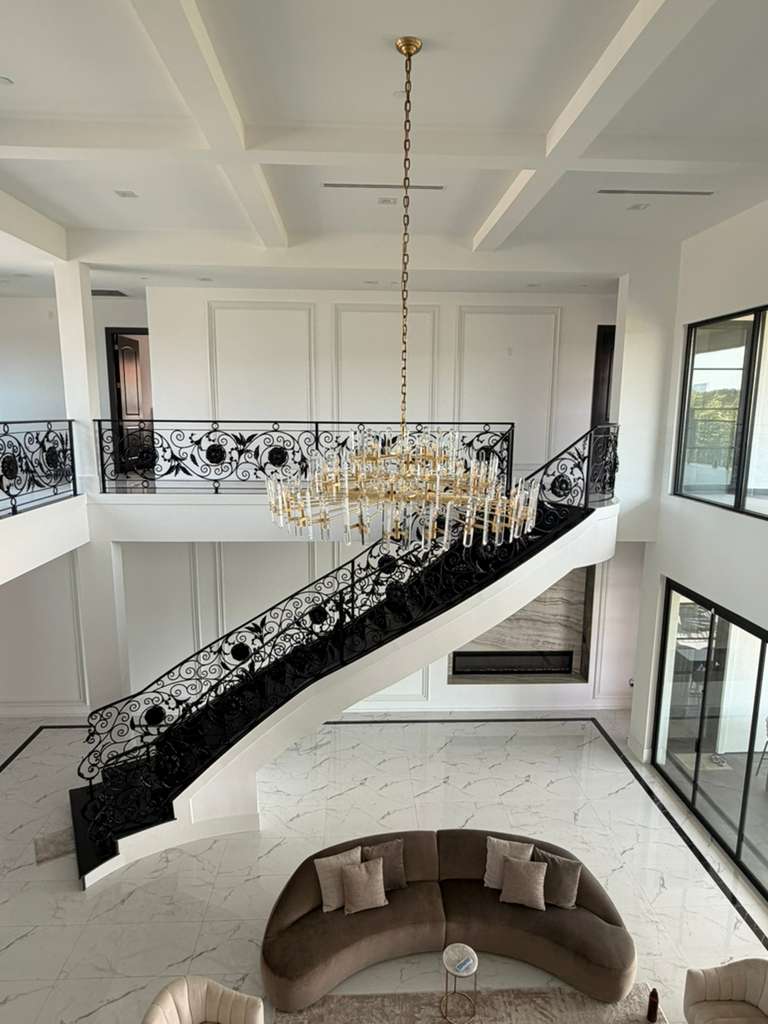 Completed interior painting and finish work by JF Remodeling in Frisco Texas